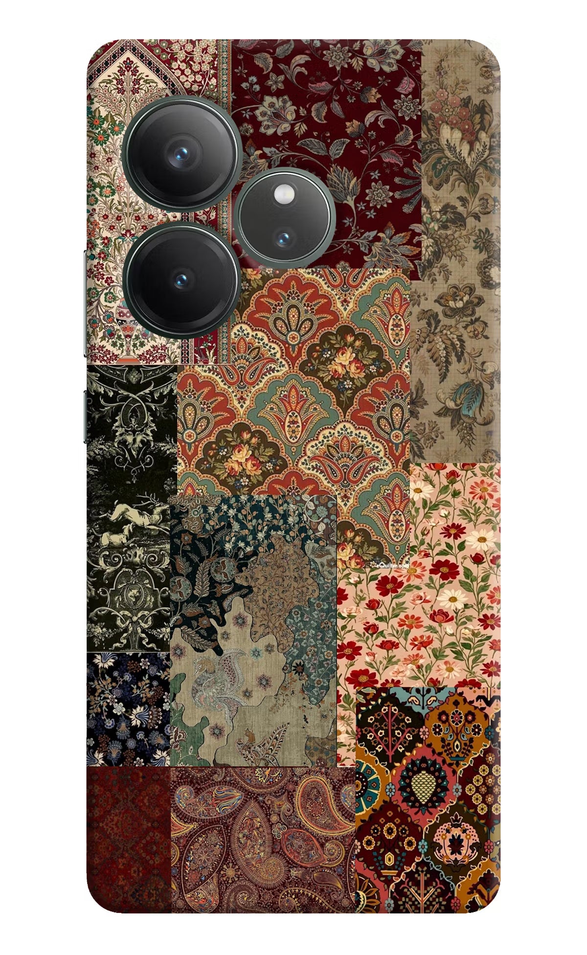 Desi Print Realme GT 6 Hard Case Back Cover by Casekaro