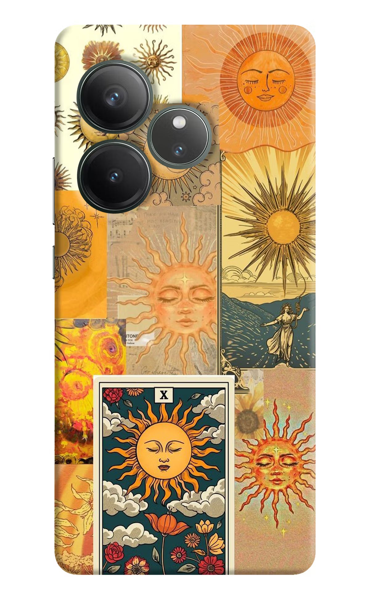Sun Realme GT 6 Hard Case Back Cover by Casekaro