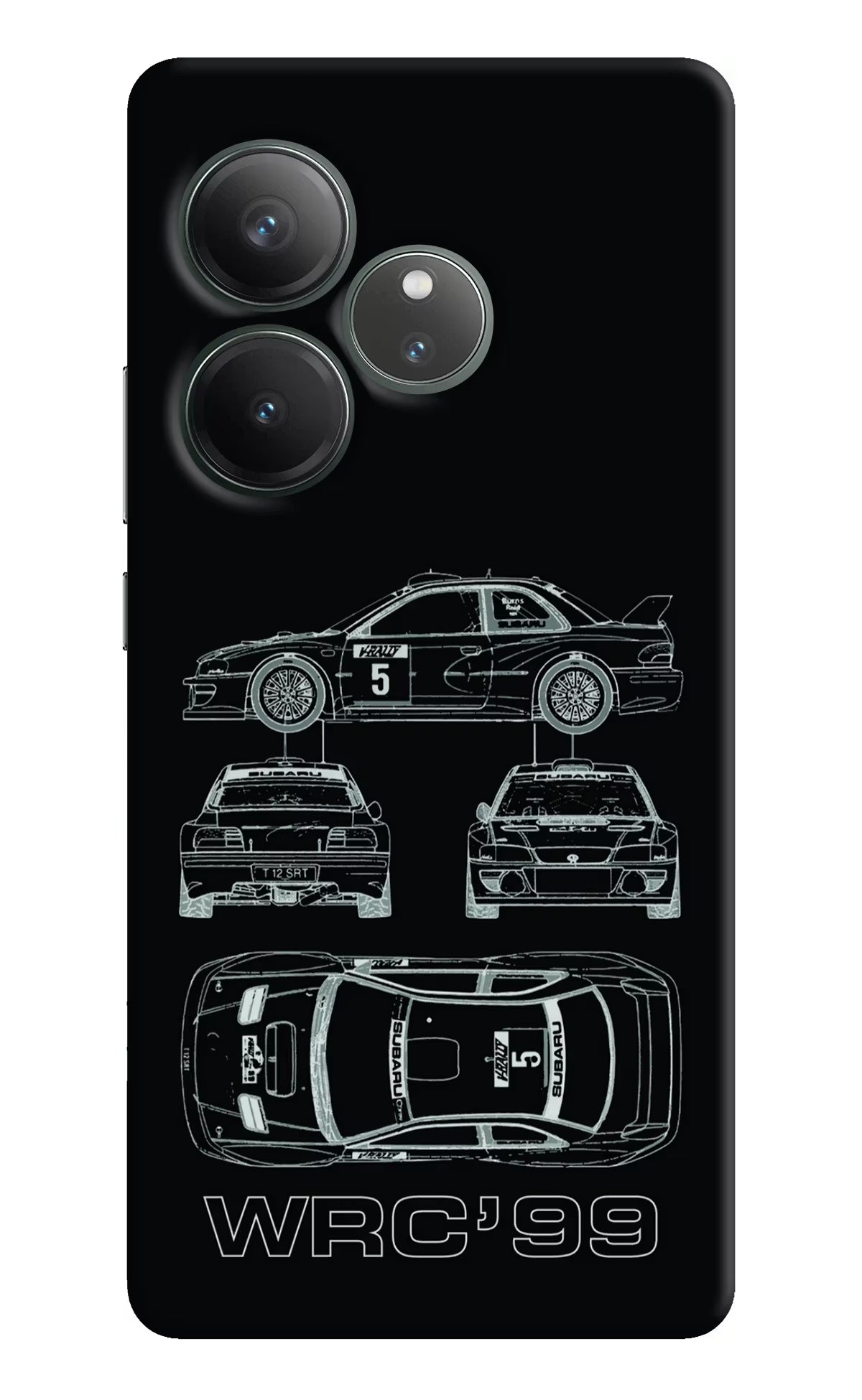WRC'99 Realme GT 6 Hard Case Back Cover by Casekaro