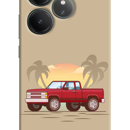 Desert Classic Drive Realme GT 6 Hard Case Back Cover by Casekaro