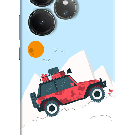 Mountain Trail Beast Realme GT 6 Hard Case Back Cover by Casekaro