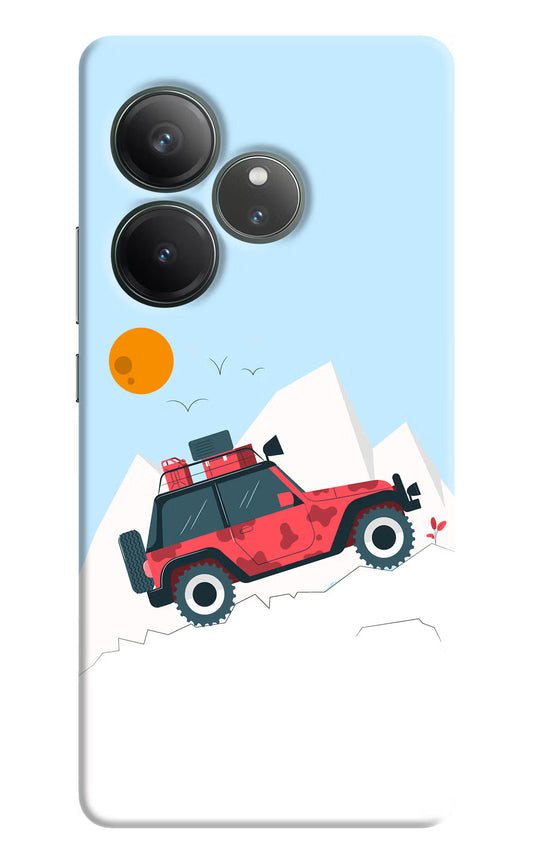Mountain Trail Beast Realme GT 6 Hard Case Back Cover by Casekaro