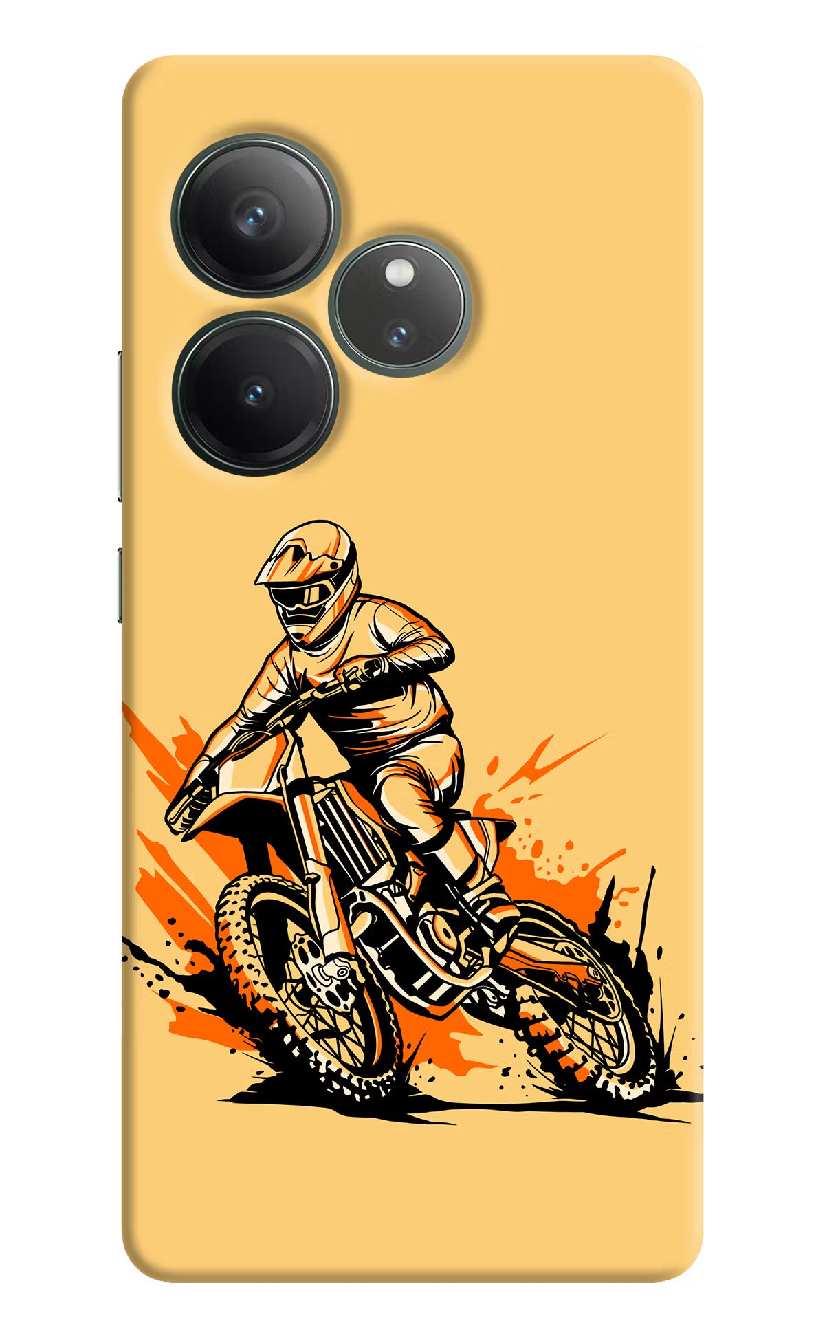 Off-Road Fury Realme GT 6 Hard Case Back Cover by Casekaro
