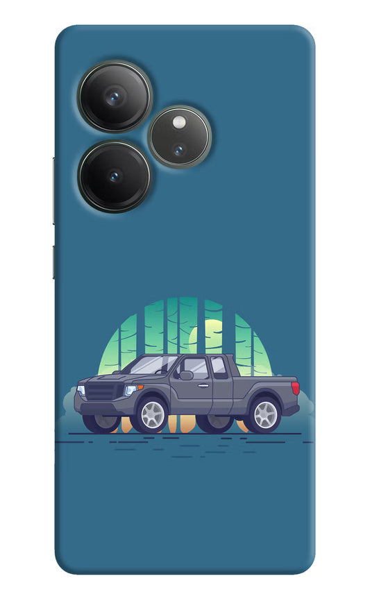 Retro Garage Vibe Realme GT 6 Hard Case Back Cover by Casekaro