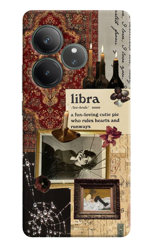 Libra Zodiac Realme GT 6 Hard Case Back Cover by Casekaro