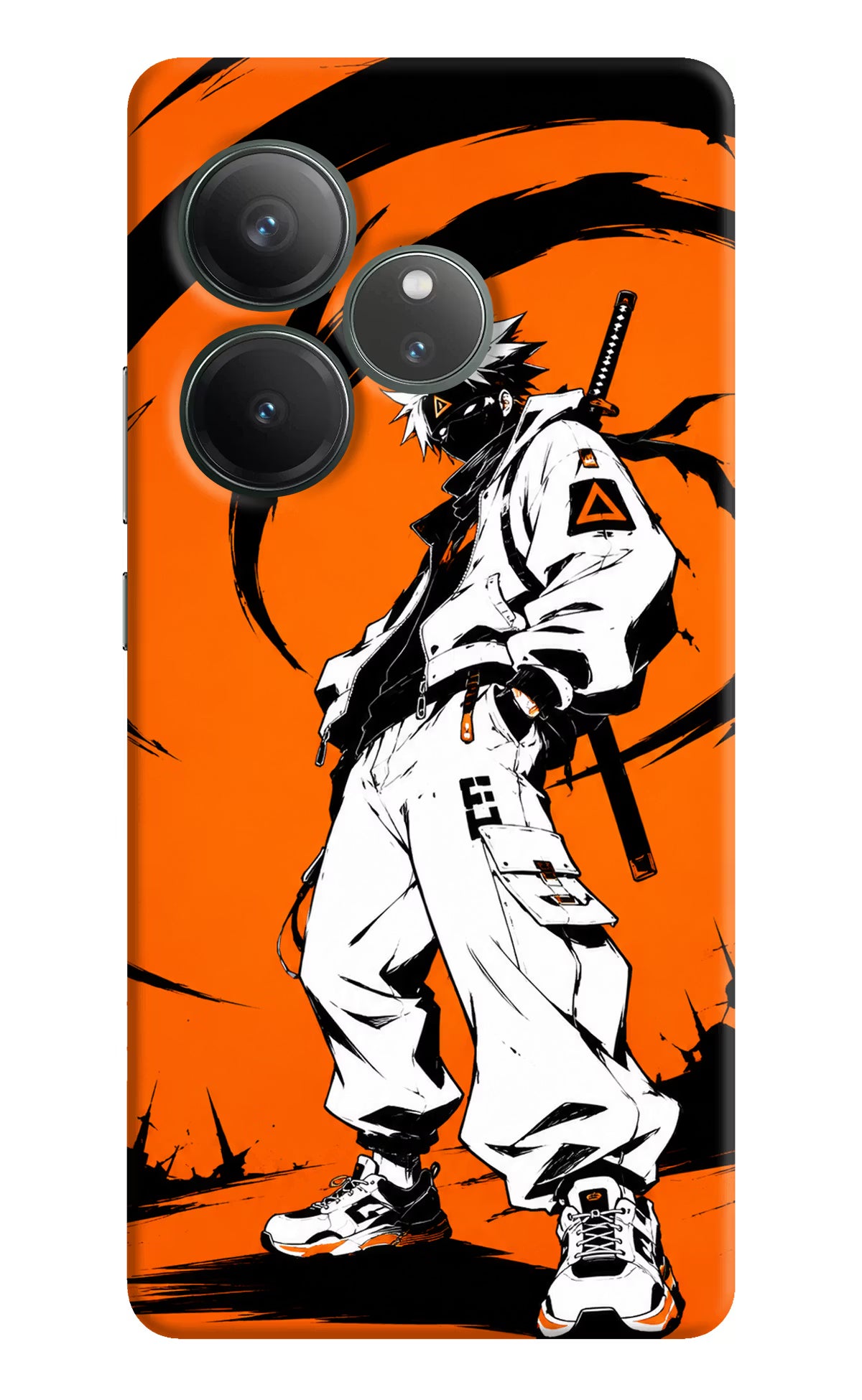 Street Samurai  Realme GT 6 Hard Case Back Cover by Casekaro