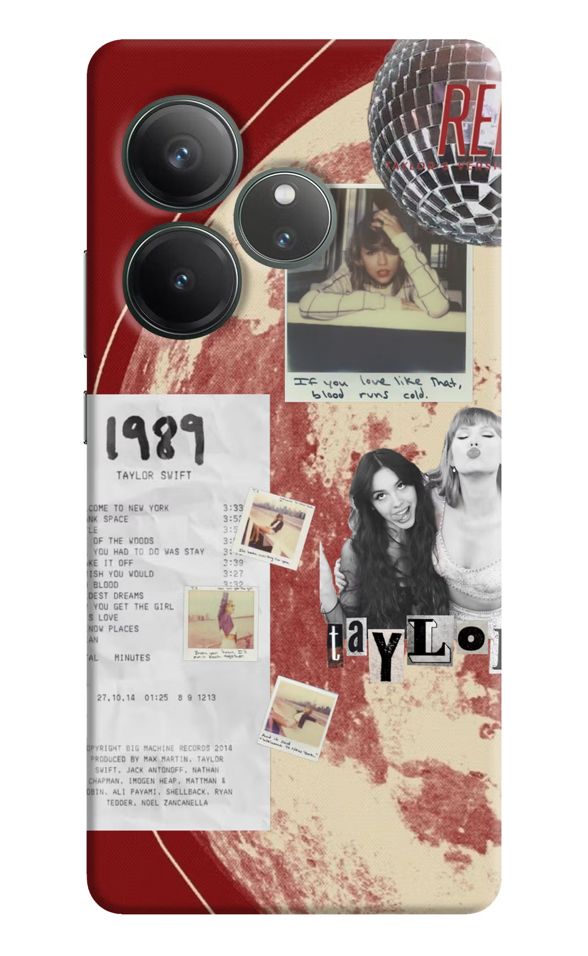 Taylor Swift Realme GT 6 Back Cover