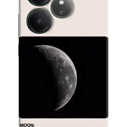 Moon Phase Realme GT 6 Hard Case Back Cover by Casekaro