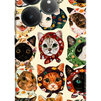 Cool Cat Realme GT 6 Hard Case Back Cover by Casekaro