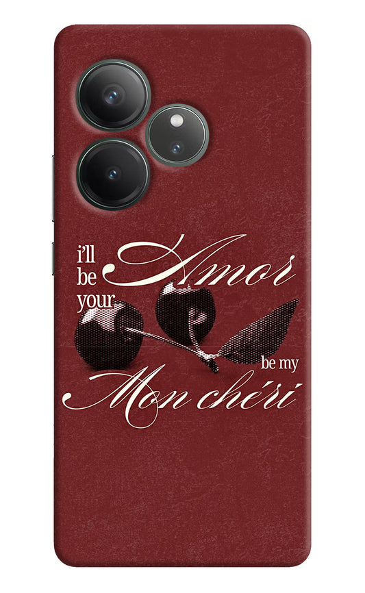 Velvet Cherry Realme GT 6 Back Cover
