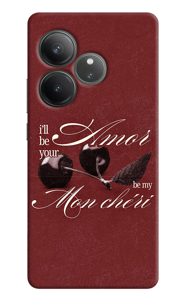 Velvet Cherry Realme GT 6 Hard Case Back Cover by Casekaro