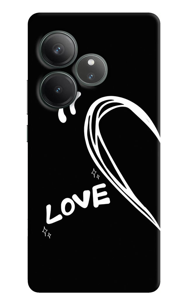Love Line Realme GT 6 Hard Case Back Cover by Casekaro