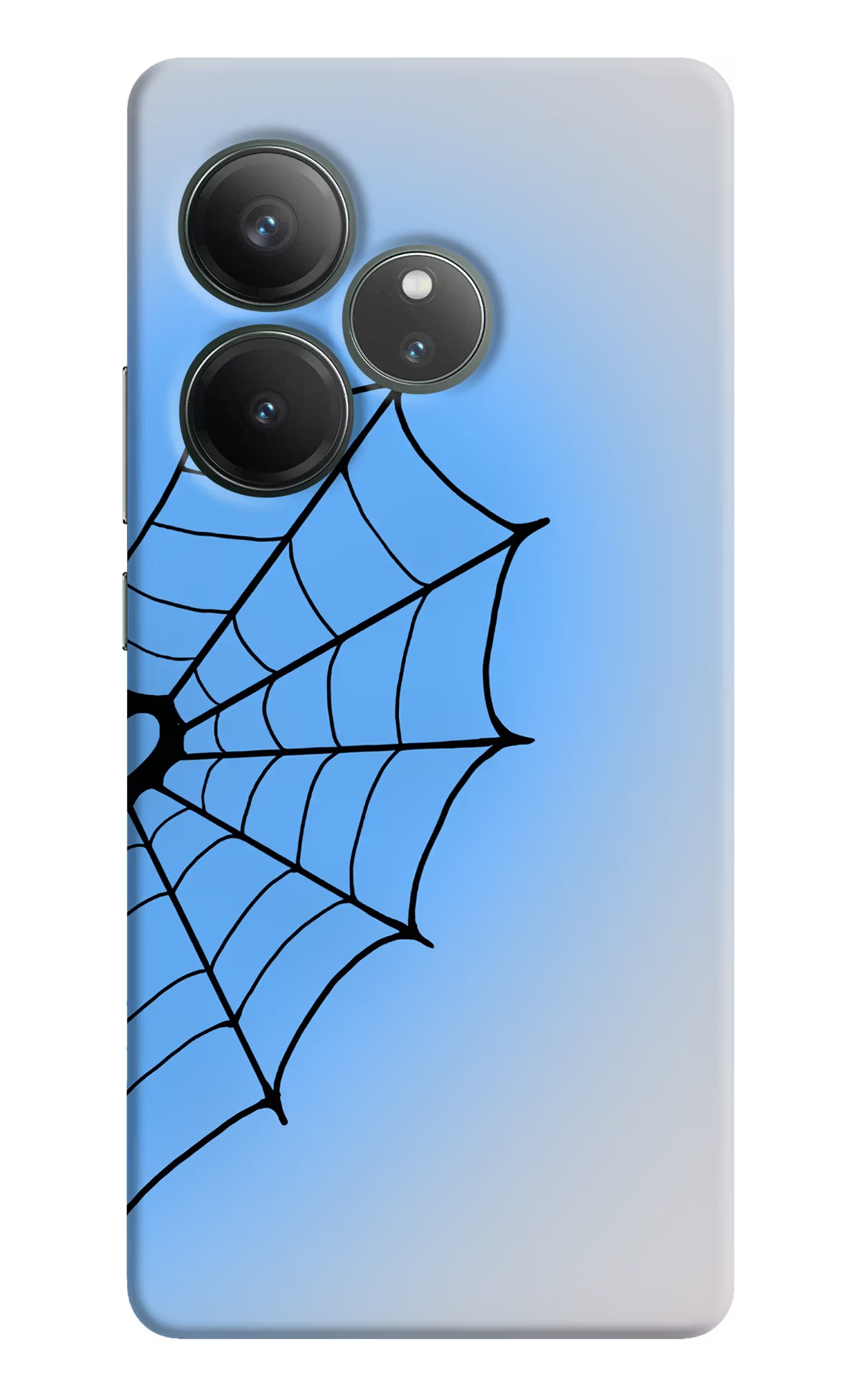 Blue Web Realme GT 6 Back Cover