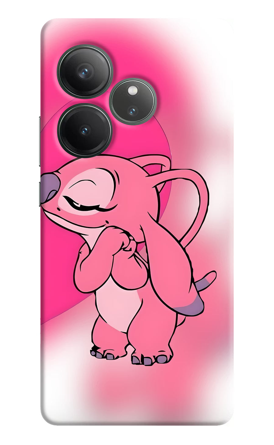 Angel Hug Realme GT 6 Back Cover, Hard case