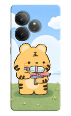 Tiger Treat Realme GT 6 Hard Case Back Cover by Casekaro