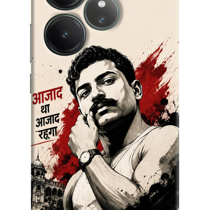 Chandrashekhar Azad Fearless Realme GT 6 Hard Case Back Cover by Casekaro