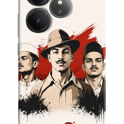 Bhagat Singh Trio Realme GT 6 Hard Case Back Cover by Casekaro