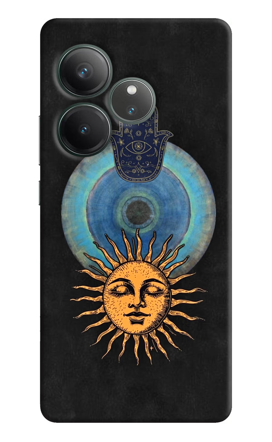 Divine Sun Realme GT 6 Back Cover, Hard case