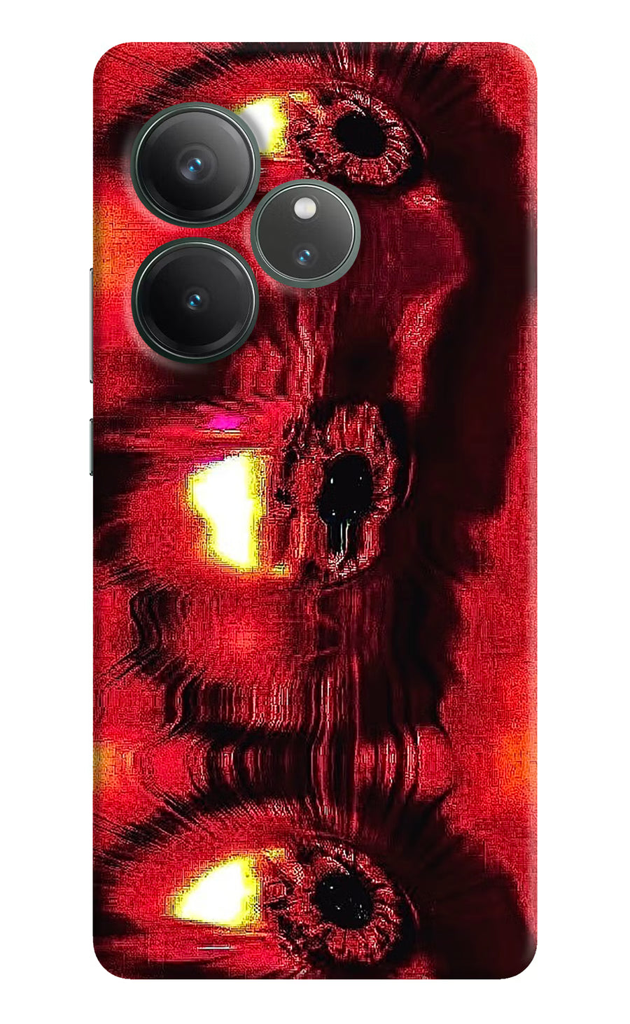 Fire Eye Realme GT 6 Back Cover, Hard case