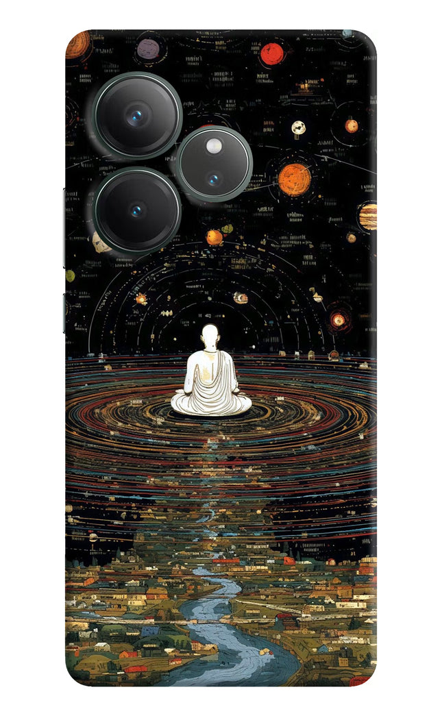 Space Monk Realme GT 6 Hard Case Back Cover by Casekaro