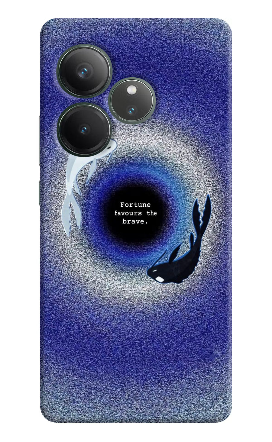 Dark Koi Realme GT 6 Back Cover, Hard case