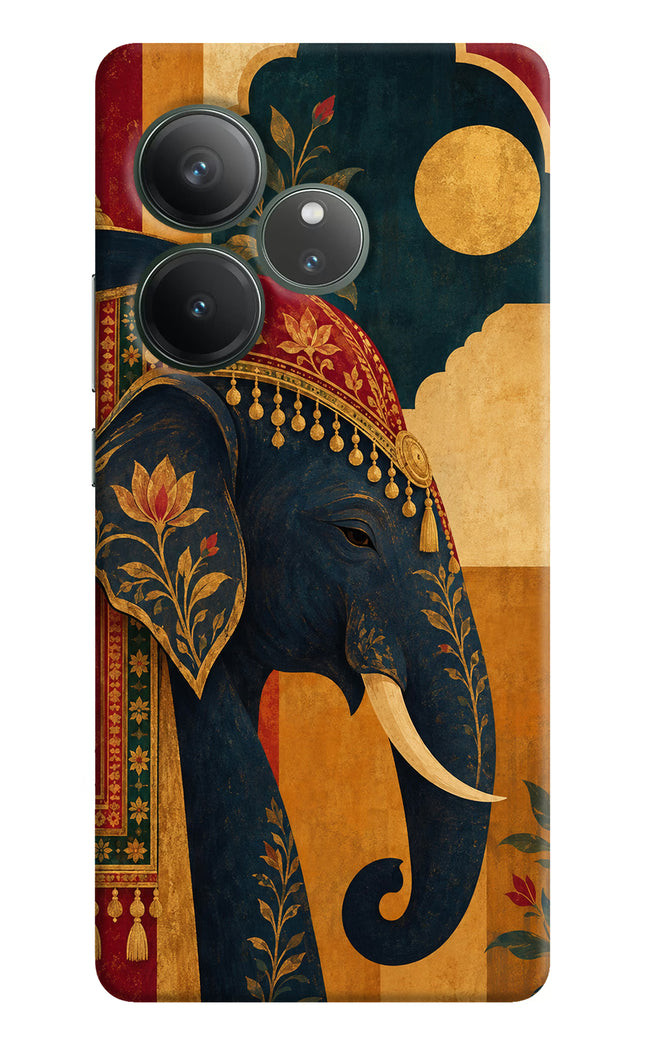 Royal Elephant Realme GT 6 Hard Case Back Cover by Casekaro