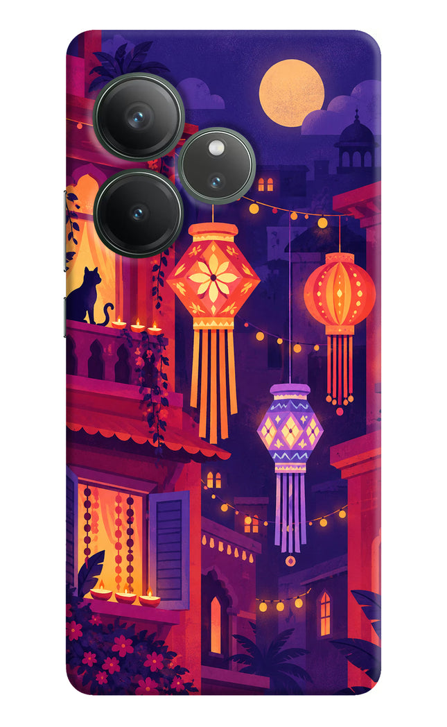 Lantern Lane Realme GT 6 Hard Case Back Cover by Casekaro