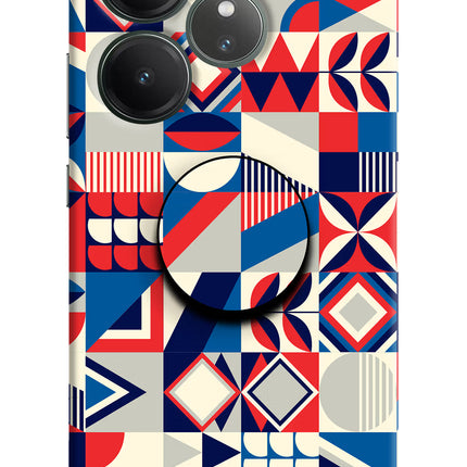 Colorful Pattern Realme GT 6 Pop Case