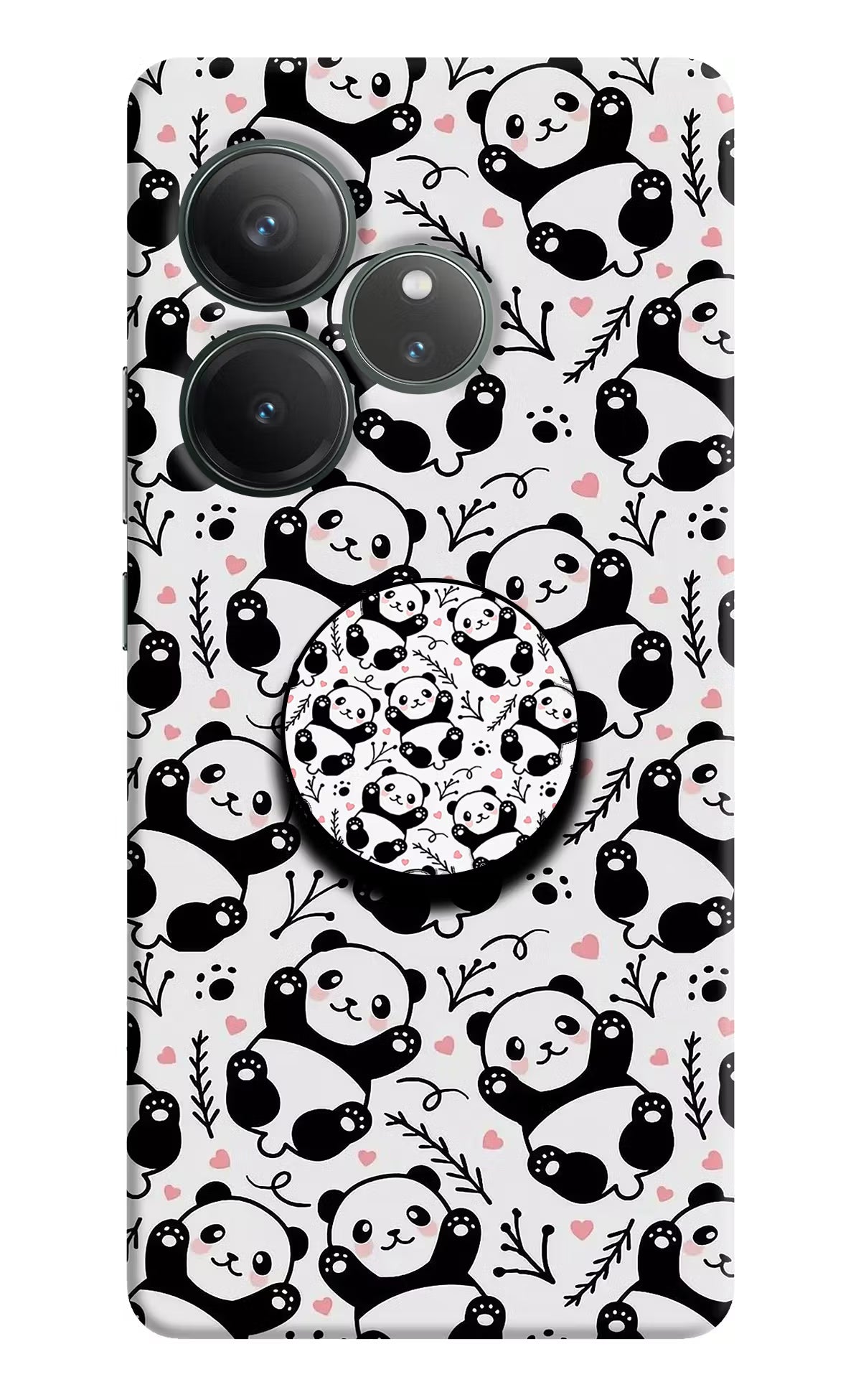 Cute Panda Realme GT 6 Pop Case