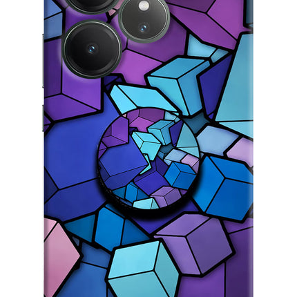Cubic Abstract Realme GT 6 Pop Case