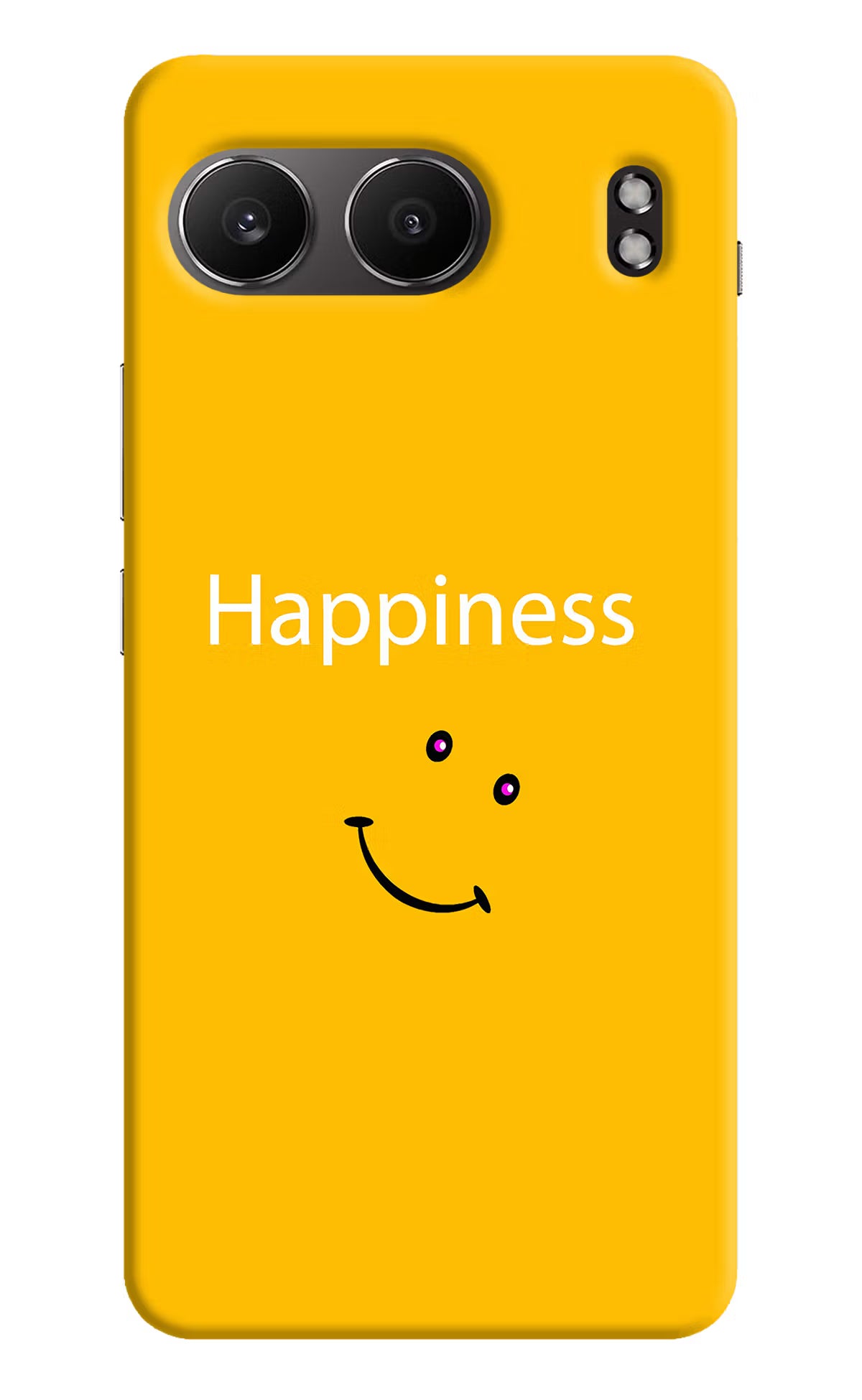 Happiness With Smiley OnePlus Nord 4 Hard Case Back Cover by Casekaro
