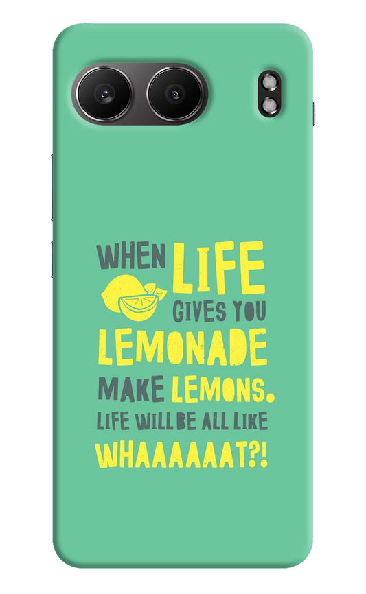 Quote OnePlus Nord 4 Hard Case Back Cover by Casekaro