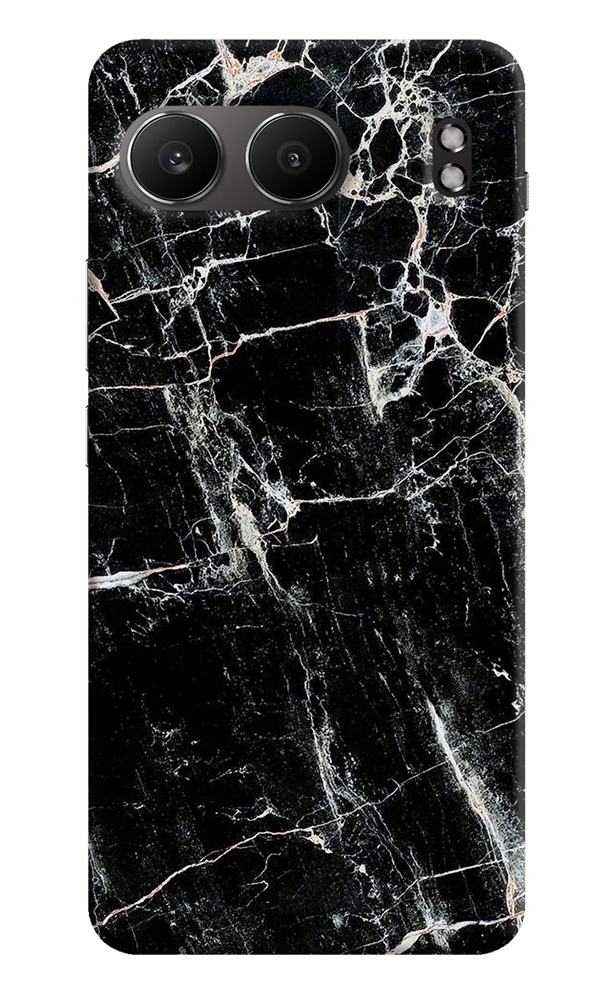 Black Marble Texture OnePlus Nord 4 Back Cover