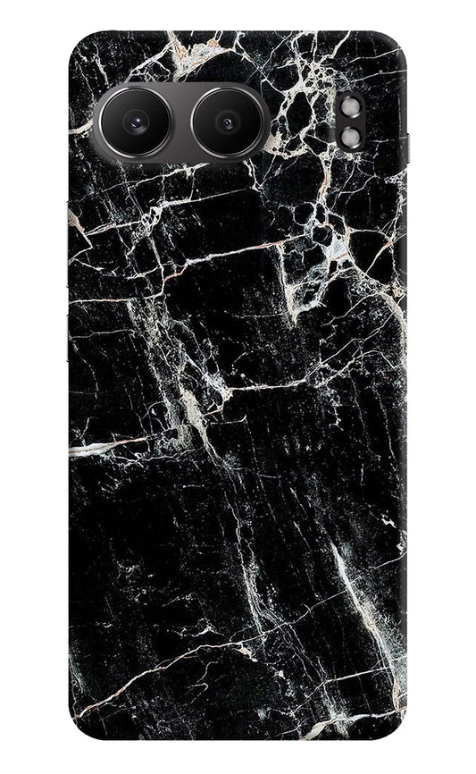 Black Marble Texture OnePlus Nord 4 Hard Case Back Cover by Casekaro