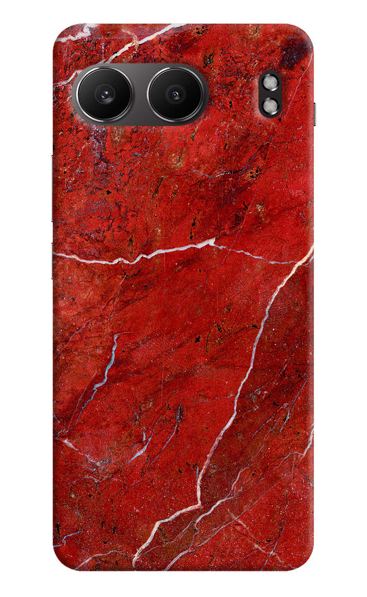 Red Marble Design OnePlus Nord 4 Hard Case Back Cover by Casekaro