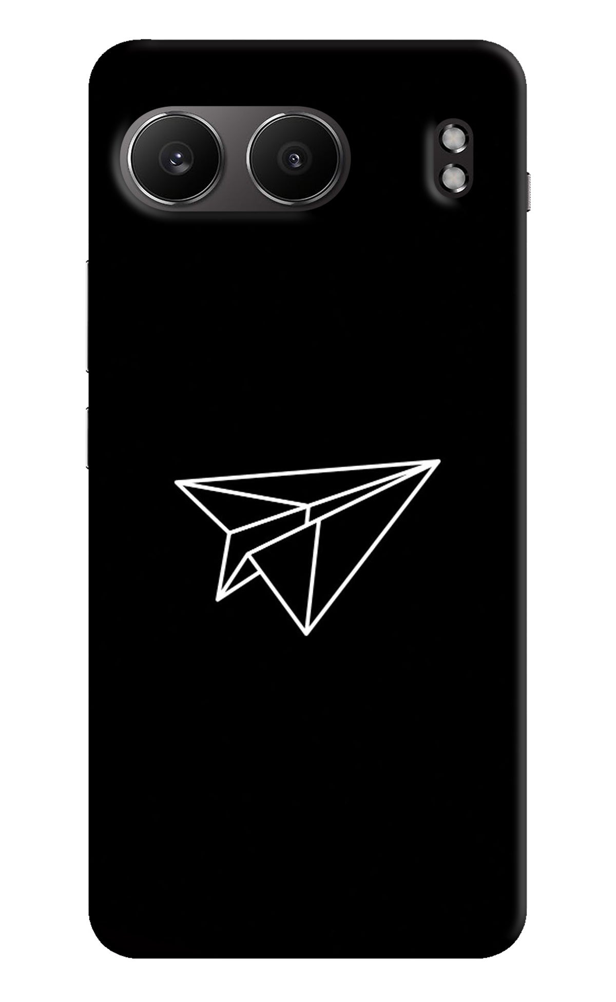 Paper Plane White OnePlus Nord 4 Back Cover