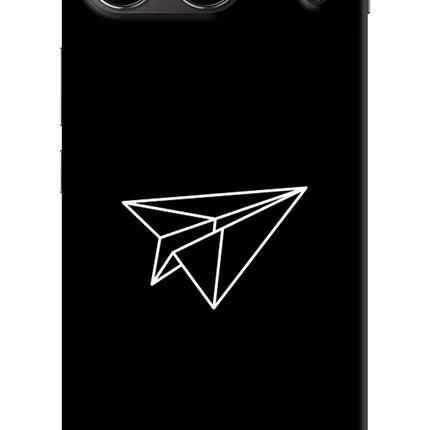 Paper Plane White OnePlus Nord 4 Hard Case Back Cover by Casekaro