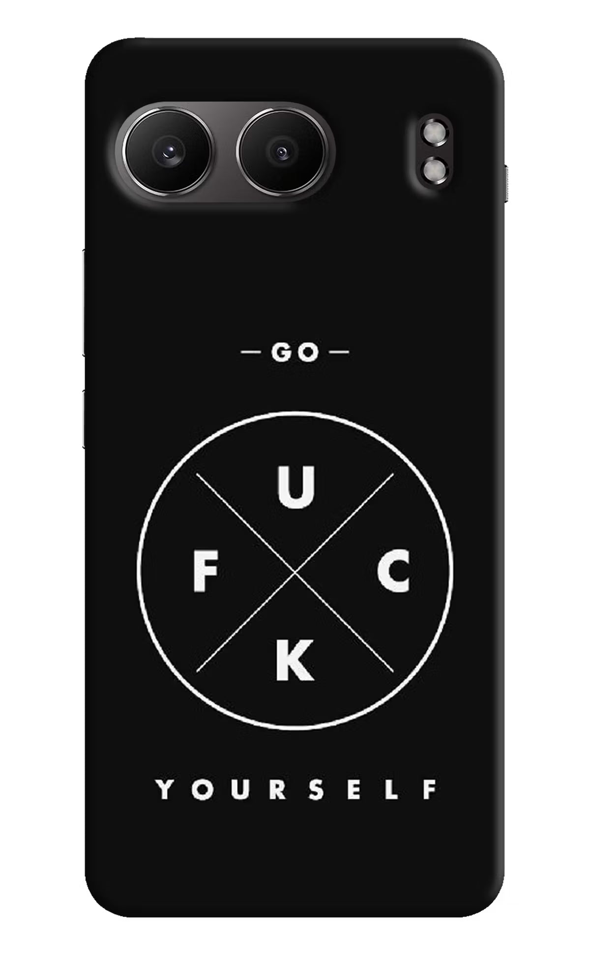Go Fuck Yourself OnePlus Nord 4 Hard Case Back Cover by Casekaro