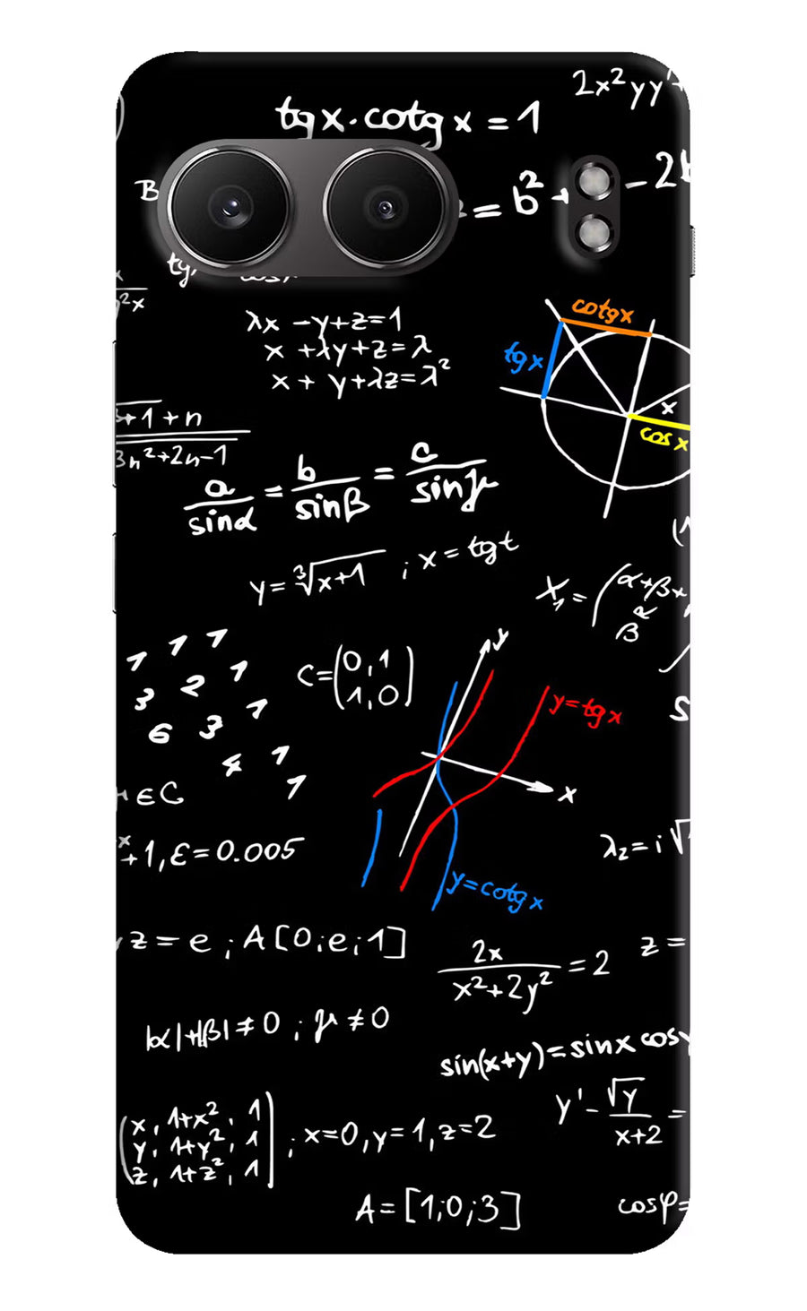 Mathematics Formula OnePlus Nord 4 Back Cover, Hard case