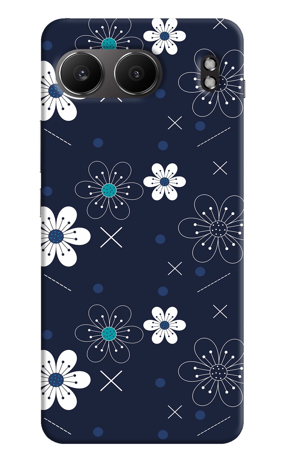 Flowers OnePlus Nord 4 Back Cover