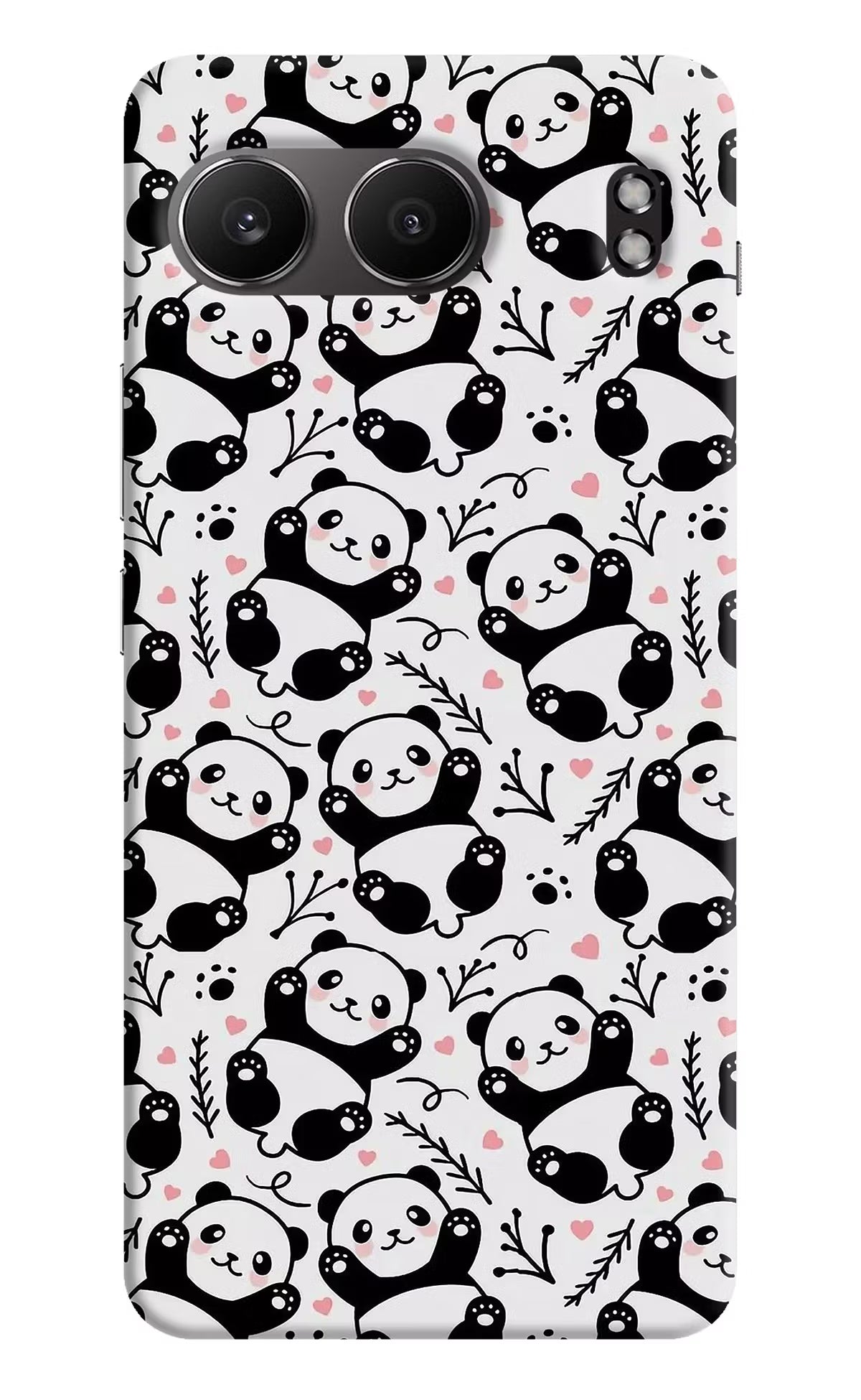Cute Panda OnePlus Nord 4 Hard Case Back Cover by Casekaro
