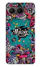 Music Graffiti OnePlus Nord 4 Hard Case Back Cover by Casekaro
