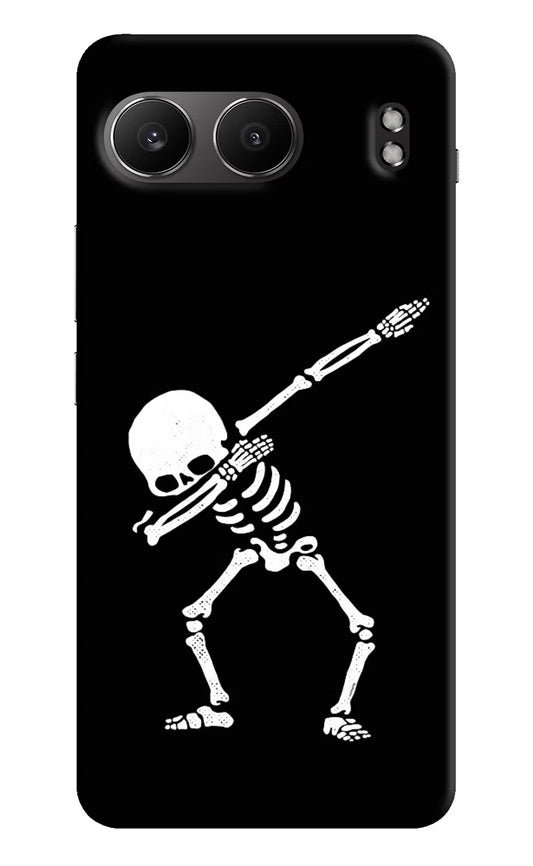 Dabbing Skeleton Art OnePlus Nord 4 Hard Case Back Cover by Casekaro