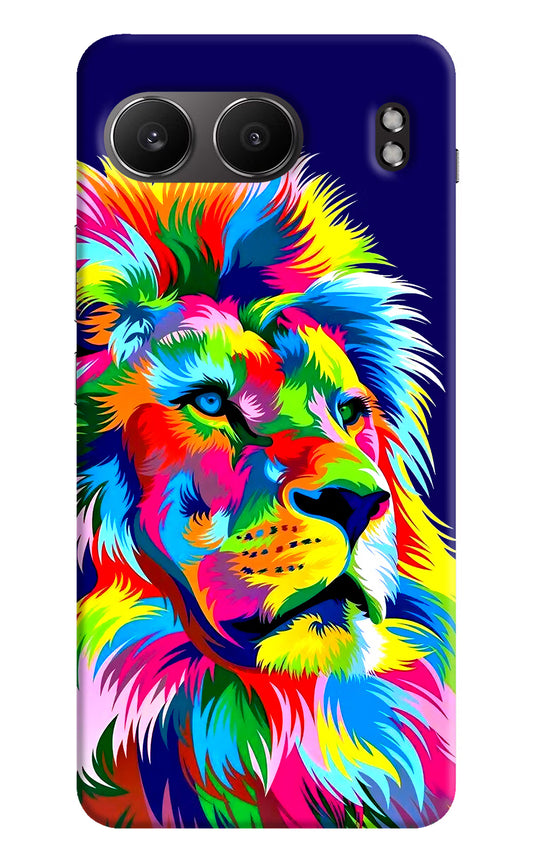 Vector Art Lion OnePlus Nord 4 Hard Case Back Cover by Casekaro