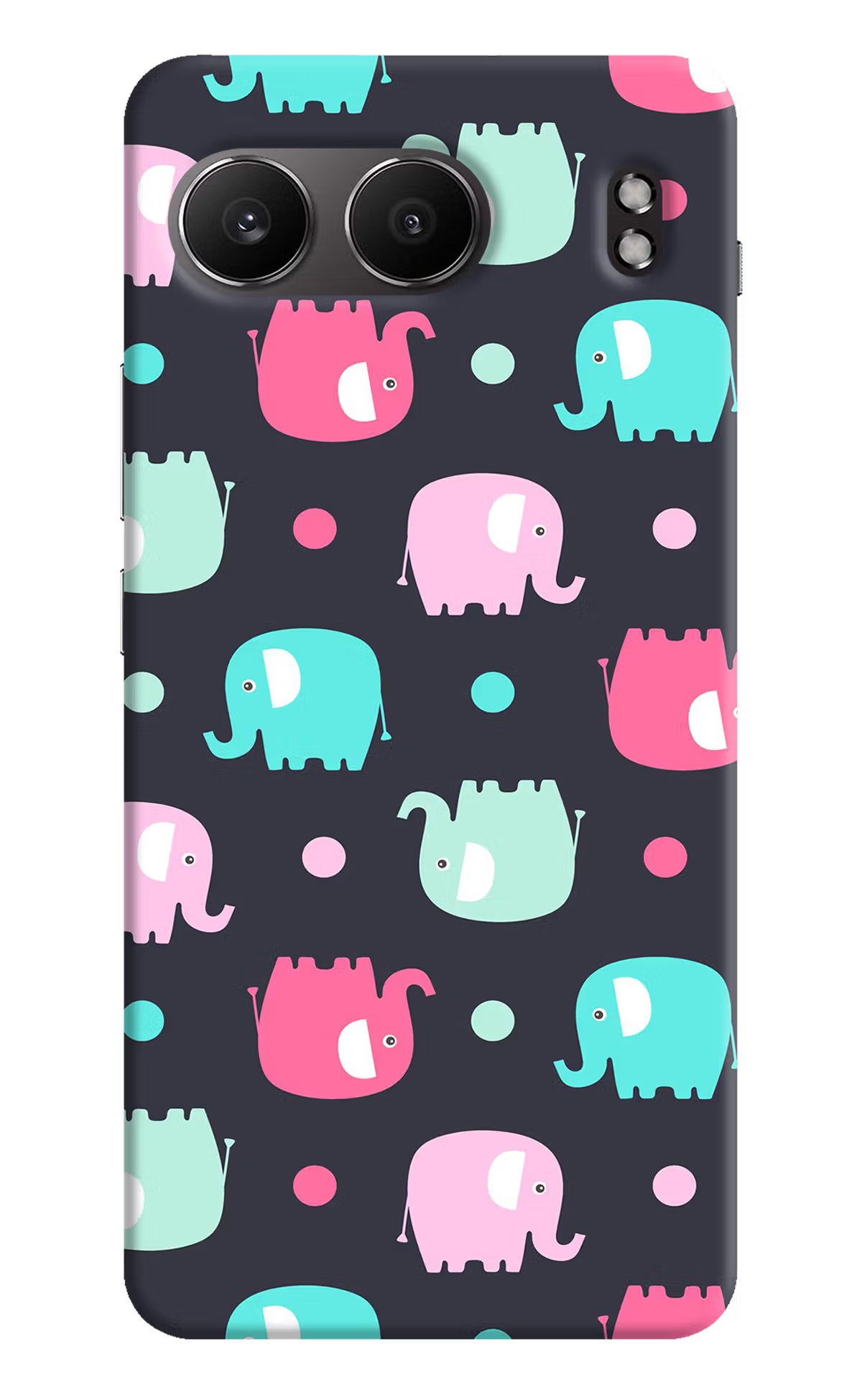 Elephants OnePlus Nord 4 Hard Case Back Cover by Casekaro
