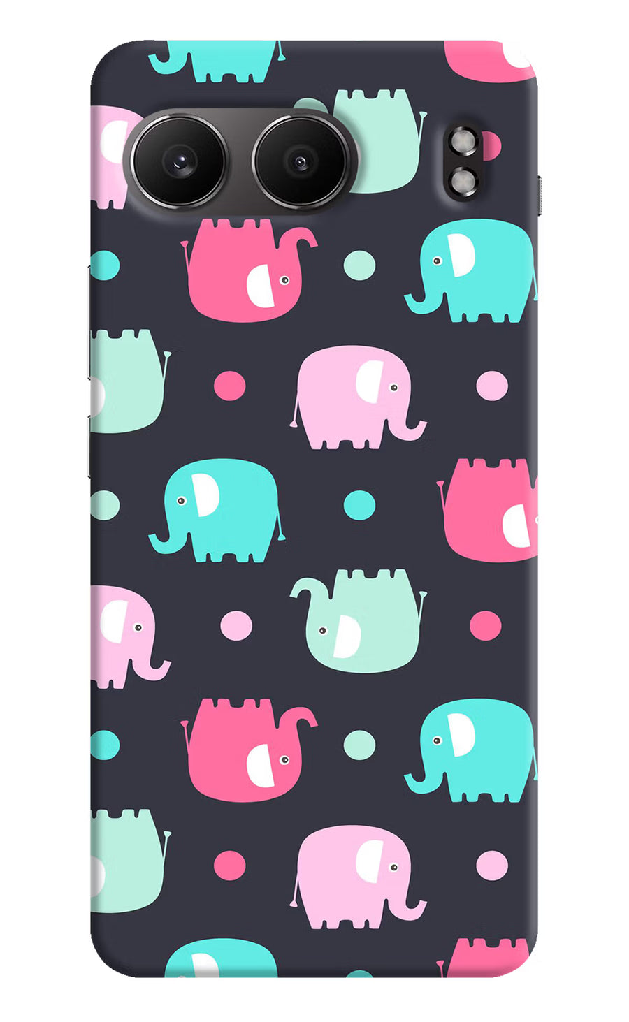 Elephants OnePlus Nord 4 Back Cover, Hard case