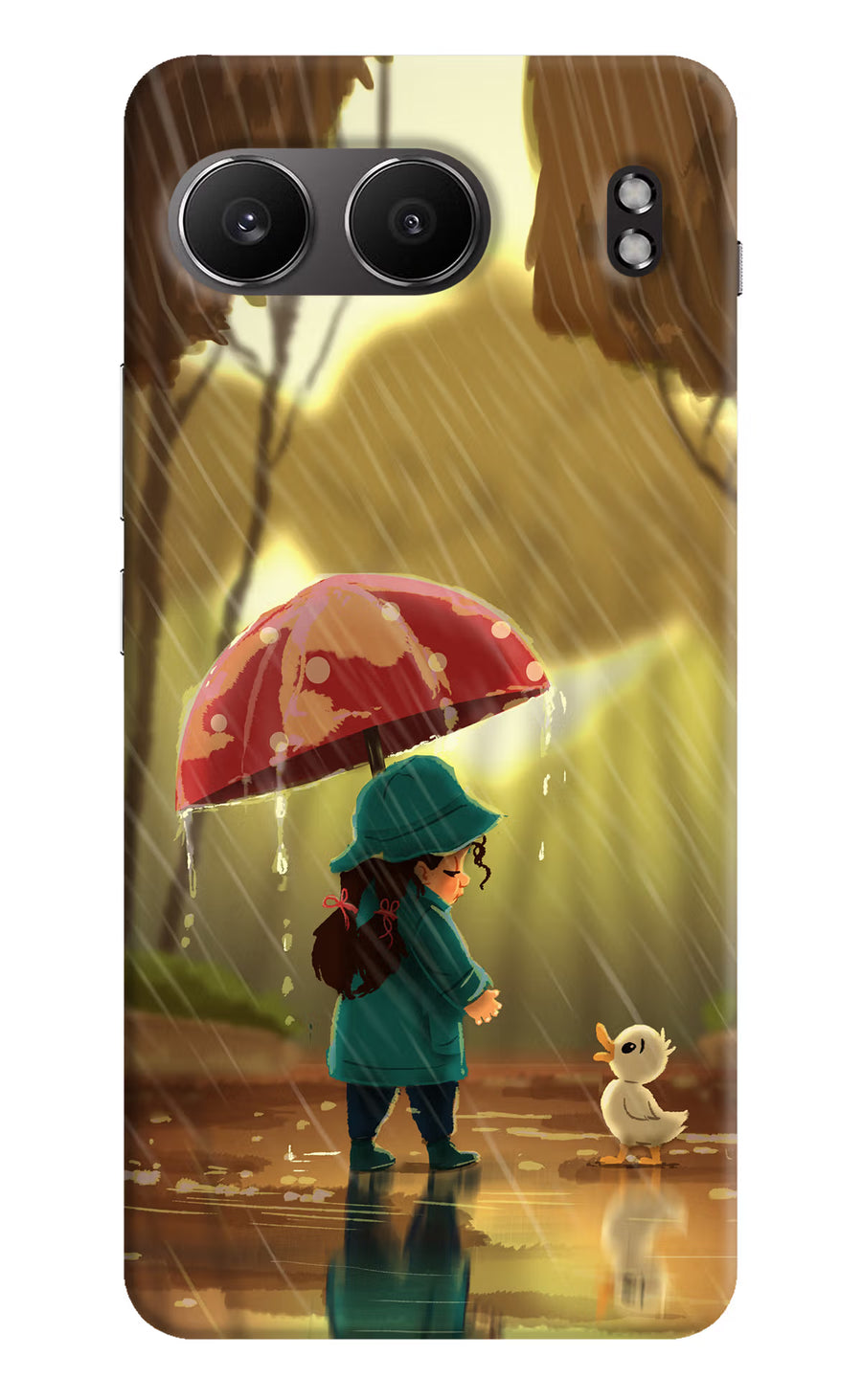 Rainy Day OnePlus Nord 4 Back Cover, Hard case