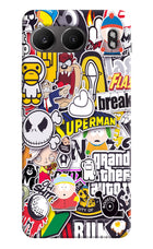 Sticker Bomb OnePlus Nord 4 Hard Case Back Cover by Casekaro