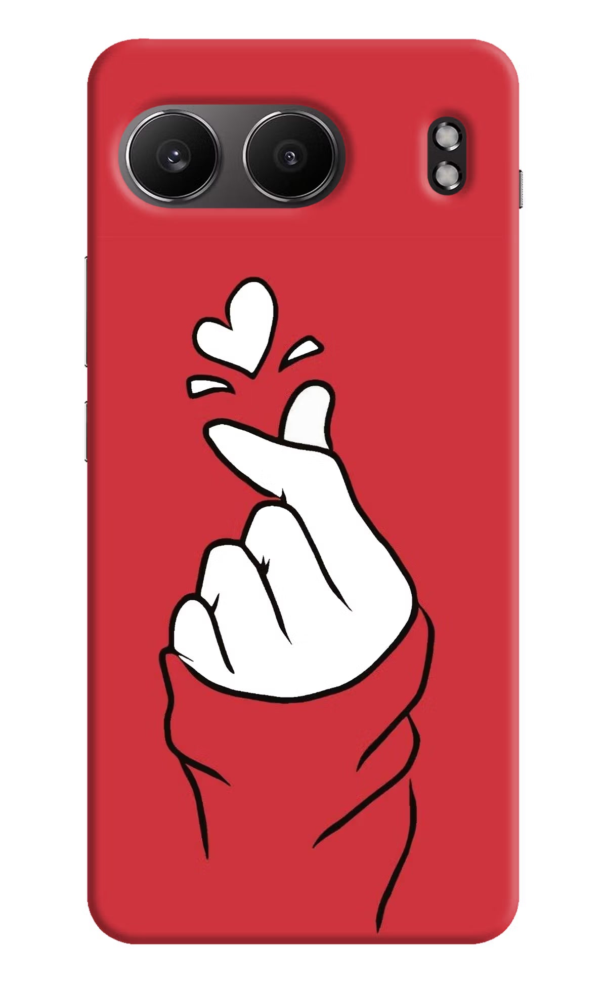Korean Love Sign OnePlus Nord 4 Hard Case Back Cover by Casekaro