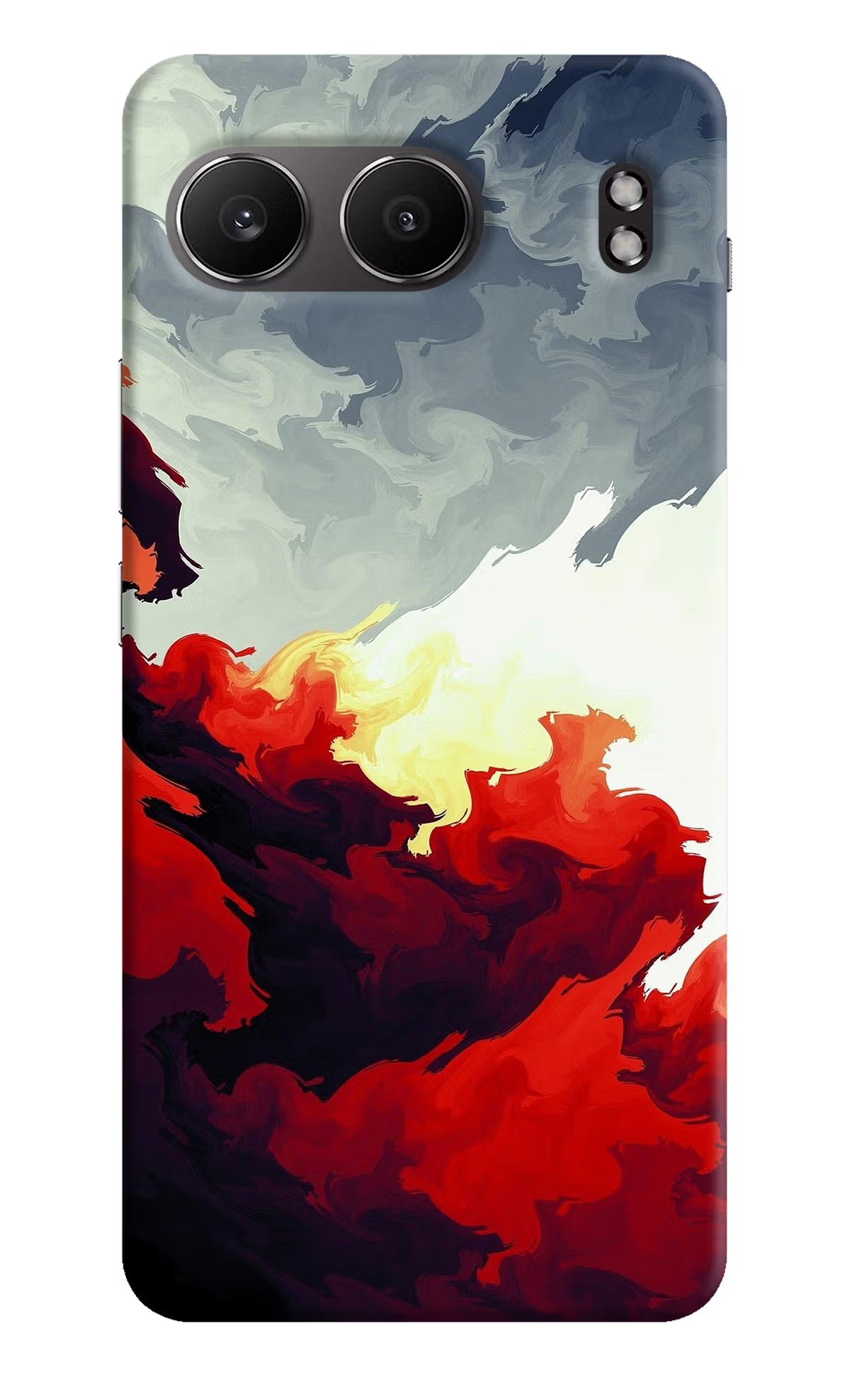 Fire Cloud OnePlus Nord 4 Hard Case Back Cover by Casekaro